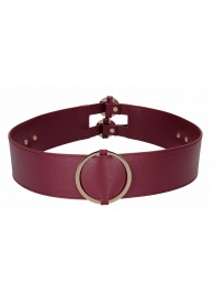 Бордовый ремень Halo Waist Belt - размер L-XL - Shots Media BV - купить с доставкой в Ельце