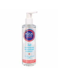 Гель-лубрикант на водной основе Aqua Comfort Aroma с ароматом персика - 195 гр. - Биоритм - купить с доставкой в Ельце