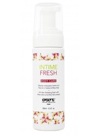 Органическая интимная очищающая пенка Intime Fresh - 150 мл. - Exsens - купить с доставкой в Ельце