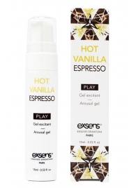 Возбуждающий гель Hot Vanilla Espresso Arousal Gel - 15 мл. - Exsens - купить с доставкой в Ельце