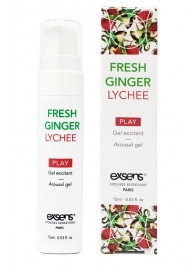 Возбуждающий гель Fresh Ginger Lychee Arousal Gel - 15 мл. - Exsens - купить с доставкой в Ельце