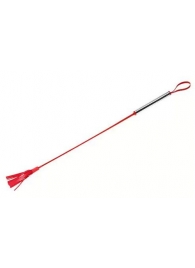 Красный латексный стек с лентами - 62 см. - Sitabella - купить с доставкой в Ельце