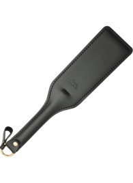 Черная кожаная шлепалка SitaBlack - 30 см. - Sitabella - купить с доставкой в Ельце