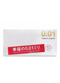 Ультратонкие презервативы Sagami Original 0.01 - 20 шт. - Sagami - купить с доставкой в Ельце
