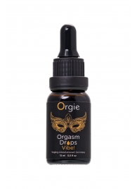 Возбуждающий гель для клитора ORGIE Orgasm Drops Vibe - 15 мл. - ORGIE - купить с доставкой в Ельце