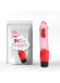 Розовый вибратор 8.1 Inch Realistic Vibe - 20 см. - Chisa