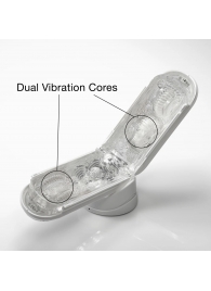 Белый мастурбатор Tenga Flip Zero Gravity с вибрацией - Tenga - в Ельце купить с доставкой