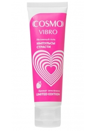 Возбуждающий гель на водно-силиконовой основе Cosmo Vibro с ароматом земляники - 50 гр. - Биоритм - купить с доставкой в Ельце