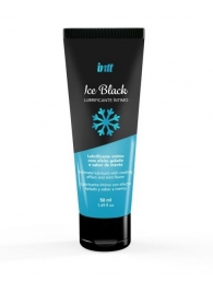 Лубрикант на водной основе Ice Black с ледяным эффектом - 50 мл. - INTT - купить с доставкой в Ельце