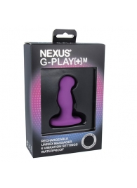 Фиолетовая вибровтулка Nexus G-Play+ M - Nexus Range - в Ельце купить с доставкой