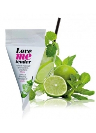 Съедобное согревающее массажное масло Love Me Tender Mojito с ароматом мохито - 10 мл. - Love to Love - купить с доставкой в Ельце