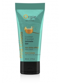 Съедобный интимный гель Orgie Lube Tube Cocktail Pina Colada - 50 мл. - ORGIE - купить с доставкой в Ельце