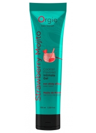 Съедобный интимный гель Orgie Lube Tube Cocktail Strawberry Mojito - 100 мл. - ORGIE - купить с доставкой в Ельце