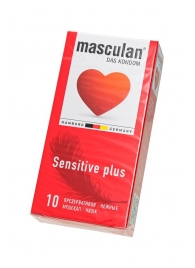 Презервативы Masculan Sensitive plus - 10 шт. - Masculan - купить с доставкой в Ельце