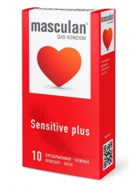 Презервативы Masculan Sensitive plus - 10 шт. - Masculan - купить с доставкой в Ельце