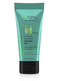 Съедобный интимный гель Orgie Lube Tube Cocktail Caipirinha - 50 мл. - ORGIE - купить с доставкой в Ельце