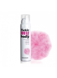 Массажная хрустящая пенка Tickle My Body Cotton Candy с ароматом сладкой ваты - 150 мл. - Love to Love - купить с доставкой в Ельце