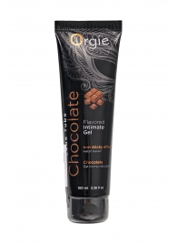 Интимный гель на водной основе Lube Tube Chocolate с шоколадным вкусом - 100 мл. - ORGIE - купить с доставкой в Ельце