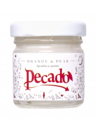 Массажная свеча Brandy   Pear - 35 мл. - Pecado - купить с доставкой в Ельце