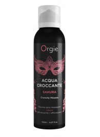 Хрустящая пенка для массажа Orgie Acqua Croccante Sakura с ароматом сакуры - 150 мл. - ORGIE - купить с доставкой в Ельце