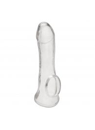Прозрачная насадка на пенис Transparent Penis Enhancing Sleeve Extension - 15,9 см. - BlueLine - в Ельце купить с доставкой