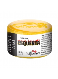 Возбуждающий крем Esquenta с разогревающим эффектом - 3,5 гр. - HotFlowers - купить с доставкой в Ельце