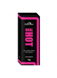 Гель для оральных ласк Oral Hot с согревающим эффектом - 15 гр. - HotFlowers - купить с доставкой в Ельце