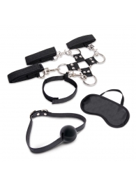 Набор для фиксации из 7 предметов Hogtie   Ball Gag Kit - Lux Fetish - купить с доставкой в Ельце