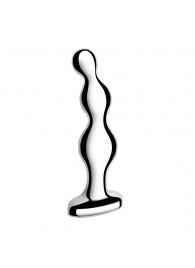 Стальной анальный фаллоимитатор для простаты Stainless Steel Anal Beads - 13 см. - b-Vibe - в Ельце купить с доставкой