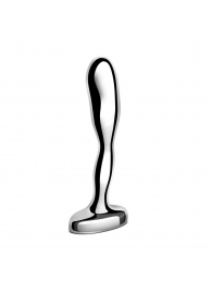 Стальной стимулятор простаты Stainless Steel Prostate Plug - 11,5 см. - b-Vibe - в Ельце купить с доставкой