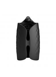 Черный мастурбатор с вибростимуляцией головки Black Glans Trainer - Baile - в Ельце купить с доставкой