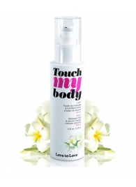 Силиконовый лубрикант 2-в-1 Touch My Body с ароматом моной - 100 мл. - Love to Love - купить с доставкой в Ельце