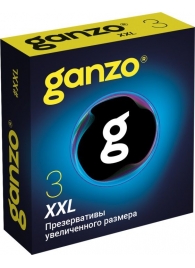 Презервативы увеличенного размера Ganzo XXL - 3 шт. - Ganzo - купить с доставкой в Ельце