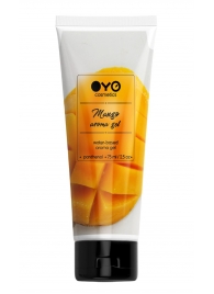 Лубрикант на водной основе OYO Aroma Gel Mango с ароматом манго - 75 мл. - OYO - купить с доставкой в Ельце