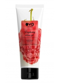 Лубрикант на водной основе OYO Aroma Gel Raspberry с ароматом малины - 75 мл. - OYO - купить с доставкой в Ельце
