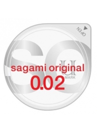 Ультратонкий презерватив Sagami Original - 1 шт. - Sagami - купить с доставкой в Ельце