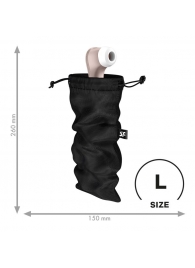 Черный мешочек для хранения игрушек Treasure Bag L - Satisfyer - купить с доставкой в Ельце
