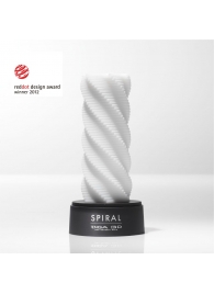 Белый 3D мастурбатор SPIRAL - Tenga - в Ельце купить с доставкой