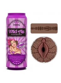 Коричневый мастурбатор-вагина Pleasure Brew Masturbator-Wild Ale в банке - Lovetoy - в Ельце купить с доставкой