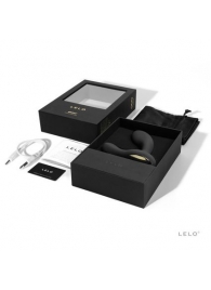 Чёрный перезаряжаемый стимулятор простаты Bruno Black - Lelo - в Ельце купить с доставкой