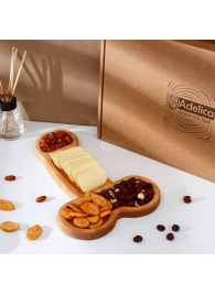 Деревянное блюдо для подачи в форме члена (32,5 х 20 х 1,7 см) - Сима-Ленд - купить с доставкой в Ельце