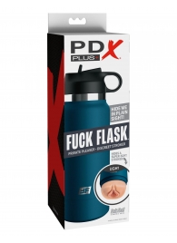 Мастурбатор-вагина в синей колбе F*ck Flask - Pipedream - в Ельце купить с доставкой
