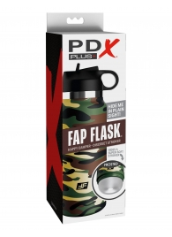 Мастурбатор в камуфляжной колбе Fap Flask - Pipedream - в Ельце купить с доставкой