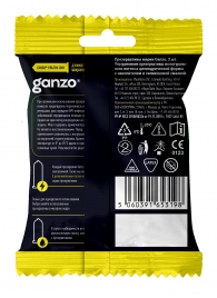Ультратонкие презервативы Ganzo Ultra thin в мягкой упаковке - 3 шт. - Ganzo - купить с доставкой в Ельце
