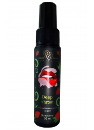 Спрей для горла Deep Throat с десенсибилизирующим эффектом и вкусом клубники - 50 мл. - БиоМед - купить с доставкой в Ельце