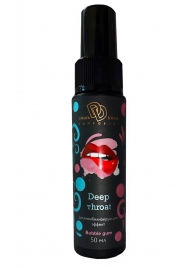 Спрей для горла Deep Throat с десенсибилизирующим эффектом и вкусом бабл-гам - 50 мл. - БиоМед - купить с доставкой в Ельце