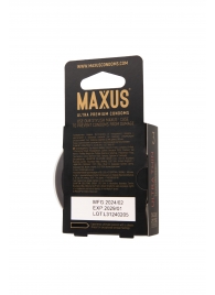 Ультратонкие презервативы MAXUS AIR Ultra Thin - 3 шт. - Maxus - купить с доставкой в Ельце