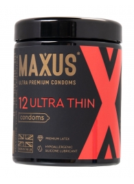 Ультратонкие презервативы MAXUS Ultra Thin - 12 шт. - Maxus - купить с доставкой в Ельце