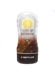 Прозрачный текстурированный мастурбатор Vacuum Cup Masturbator Stellar - Baile - в Ельце купить с доставкой