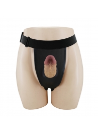 Полый страпон на регулируемых трусиках Houston - 17,5 см. - Baile - купить с доставкой в Ельце